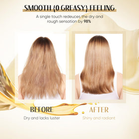 GREEONIL Hair Oil delivers frizz smoothing and shine
