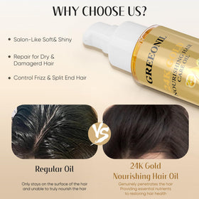 GREEONIL Hair Oil Leave-In treatment for daily conditioning