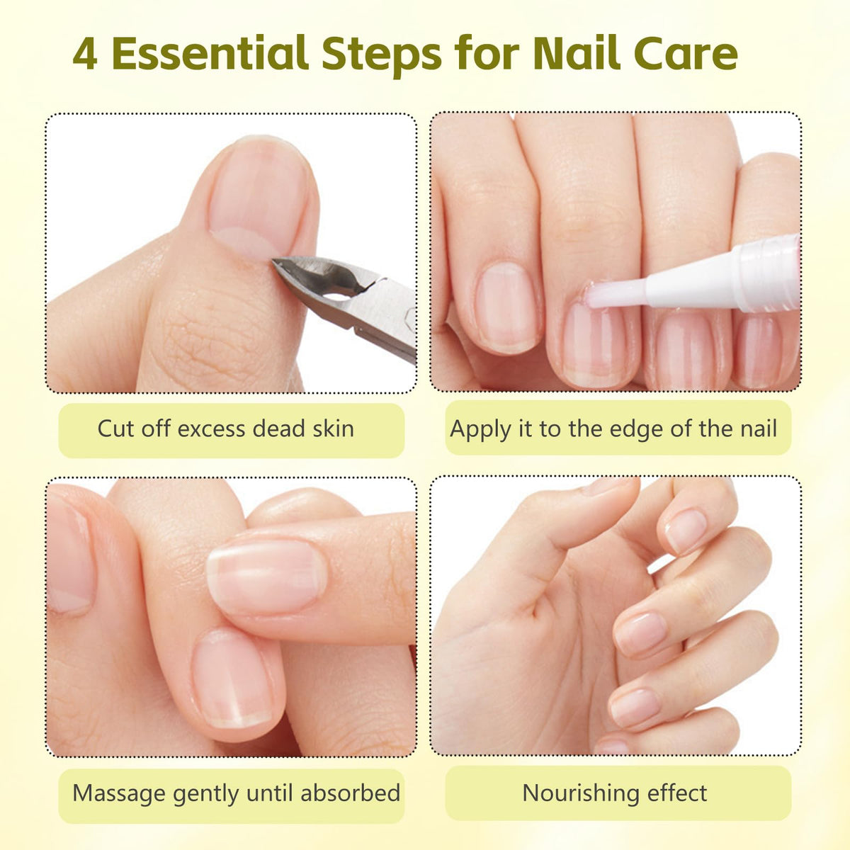 Grenben Cuticle Oil Pen close-up bottle for moisturizing nails and cuticles.