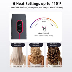 Grente 2-in-1 straightener and curler offering versatile looks without extra tools