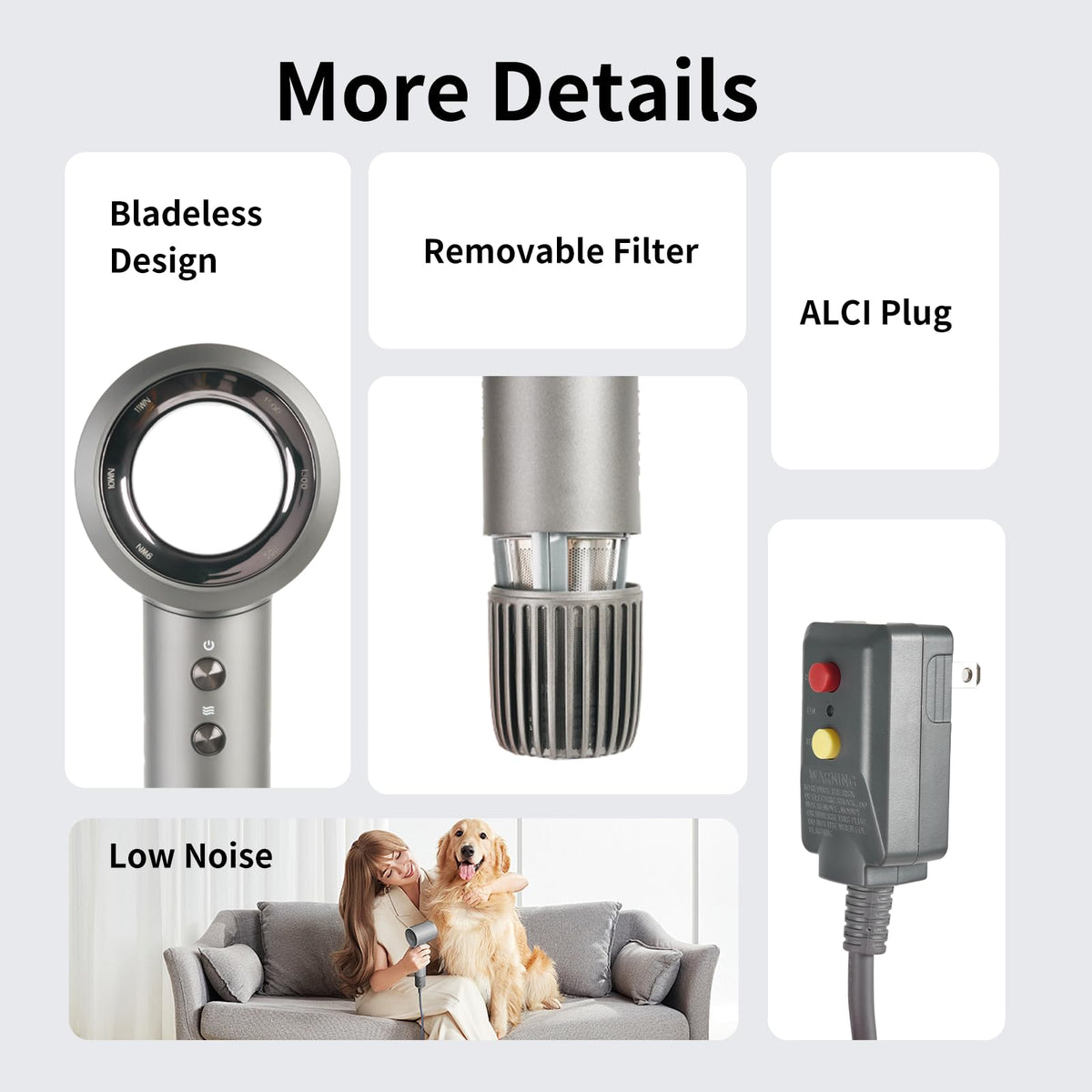 Grente travel-friendly compact dryer and gift-ready packaging