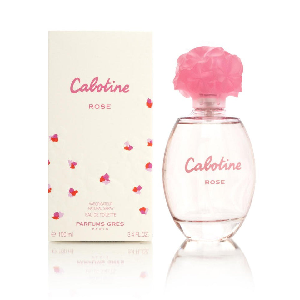 Gres Cabotine Rose EDT bottle shown from the front for daily elegance
