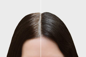 Greyfree hairlines color creates seamless blending with existing hair.