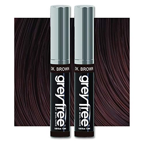 Greyfree mustache and beard color provides quick natural-looking gray coverage