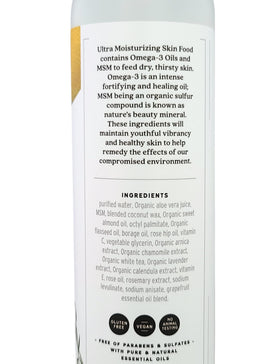 Griffin Remedy Omega-3 lotion on skin with grapefruit scent for refreshing moisture.