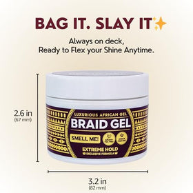 Grip&Loc nourishing-scalp oil provides hydration during styling