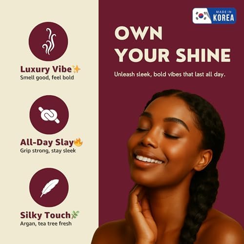 Grip&Loc gel delivers sleek shine on protective braids