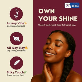 Grip&Loc gel delivers sleek shine on protective braids
