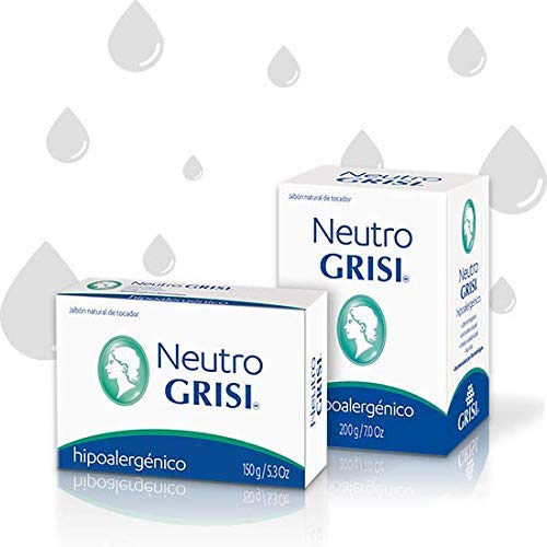 Grisi fragrance-free neutral soap close-up highlighting gentle formula