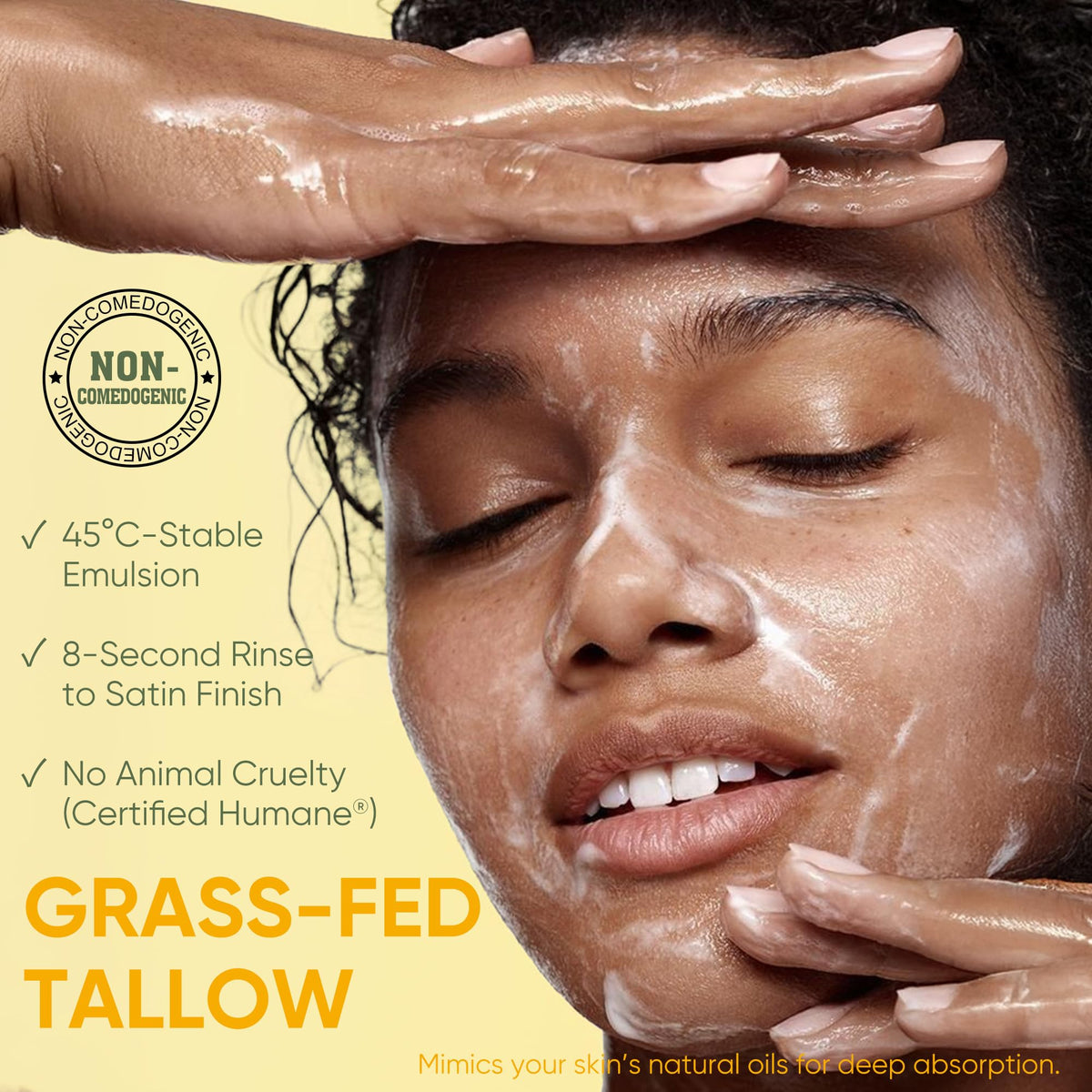 Grocerism Cleansing Balm removes waterproof mascara without tugging the eyes.