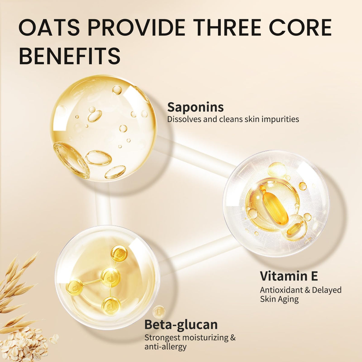 Grocerism oat-infused formula with salicylic acid for gentle exfoliation.