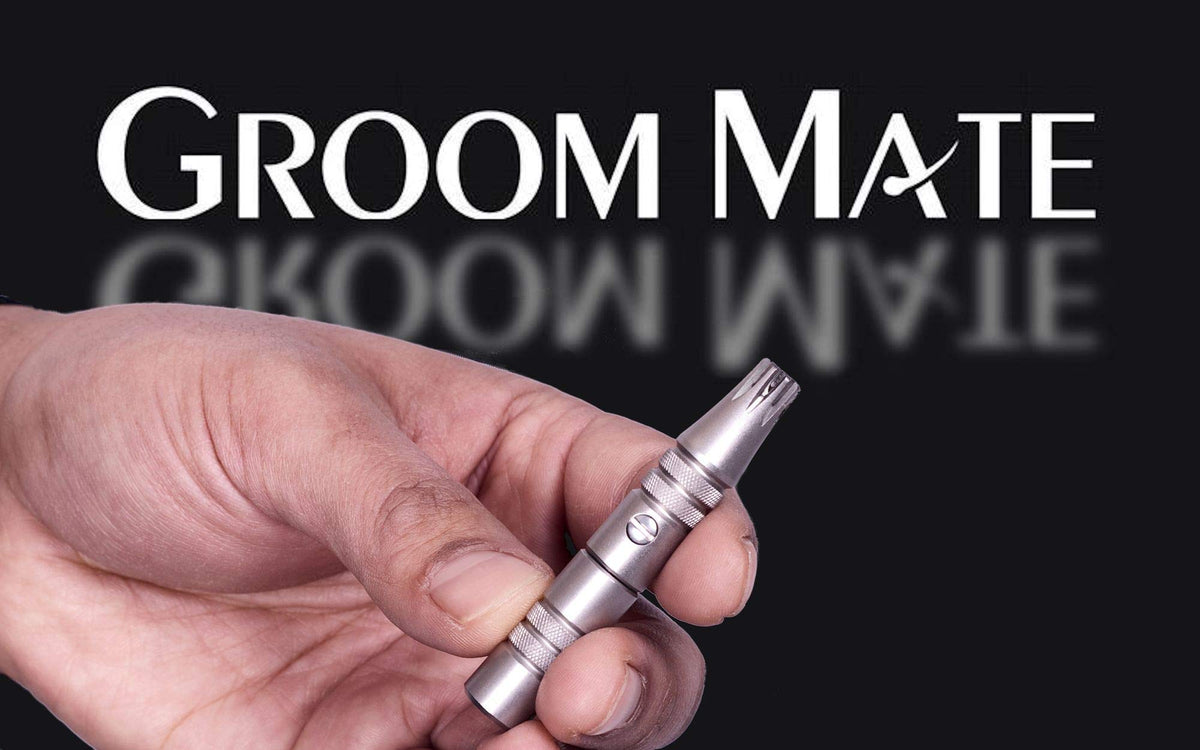 Groom Mate Platinum XL compact handheld design for everyday grooming.