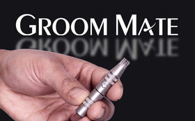 Groom Mate Platinum XL compact handheld design for everyday grooming.