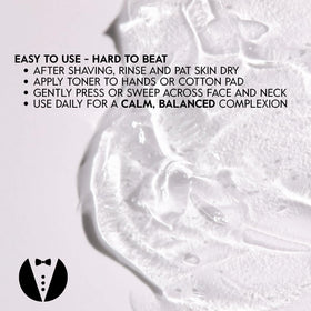 Groom Skincare GROOM After Shave Toner lavender scent conveys subtle aroma