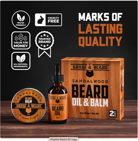 Close-up of Grow Alpha Beard Oil dropper highlighting hydration and shine.