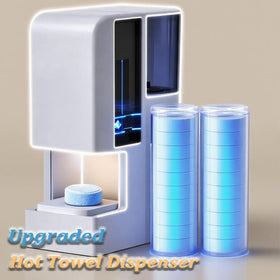 Growalleter spa-ready home setup for post-shower warmth or facial prep.