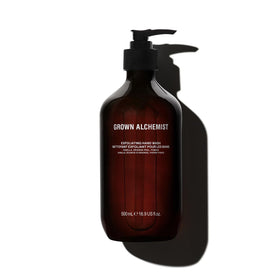 Grown Alchemist exfoliating hand wash bottle with pumice for gentle exfoliation