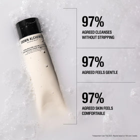 Grown Alchemist Hydra-Restore Cream Cleanser open jar showing the formula