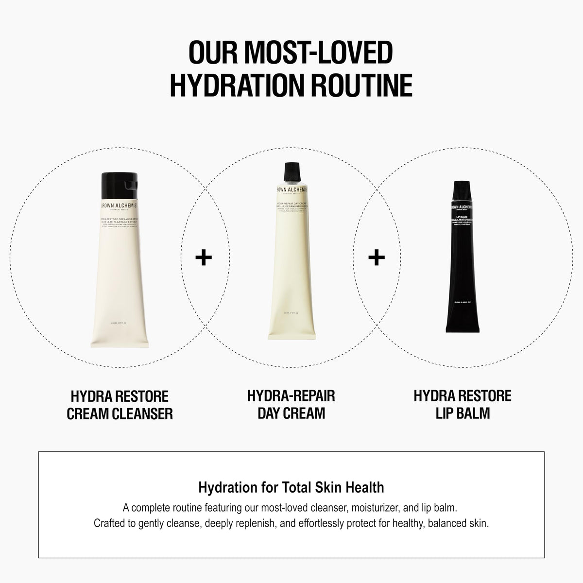 Grown Alchemist Hydra-Restore Cream Cleanser packaging emphasizes clean beauty