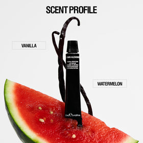 Grown Alchemist Hydra-Restore lip balm vanilla-watermelon scent.