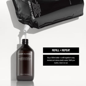 Grown Alchemist Invigorate citrus oils bottle showcases aroma driven cleansing experience