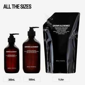 Grown Alchemist Invigorate hand wash lather emphasizes gentle cleansing and skin comfort