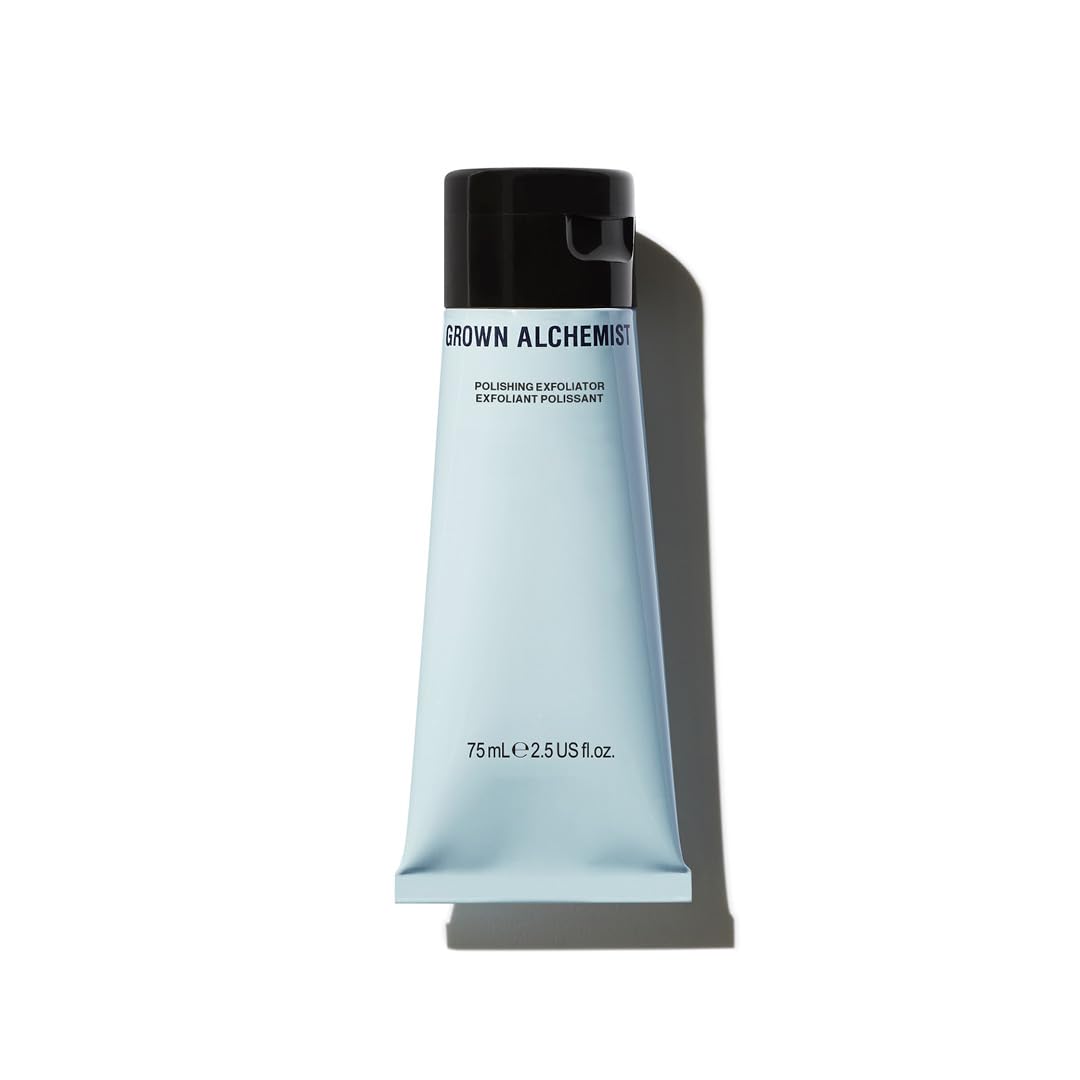 Grown Alchemist Polishing Exfoliant with pink grapefruit and bamboo particles for gentle daily exfoliation