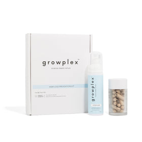 Growplex Vitafoam foam bottle for a lightweight scalp refresh.