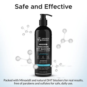 Growth Essence saw palmetto natural DHT blocker detail for follicle health