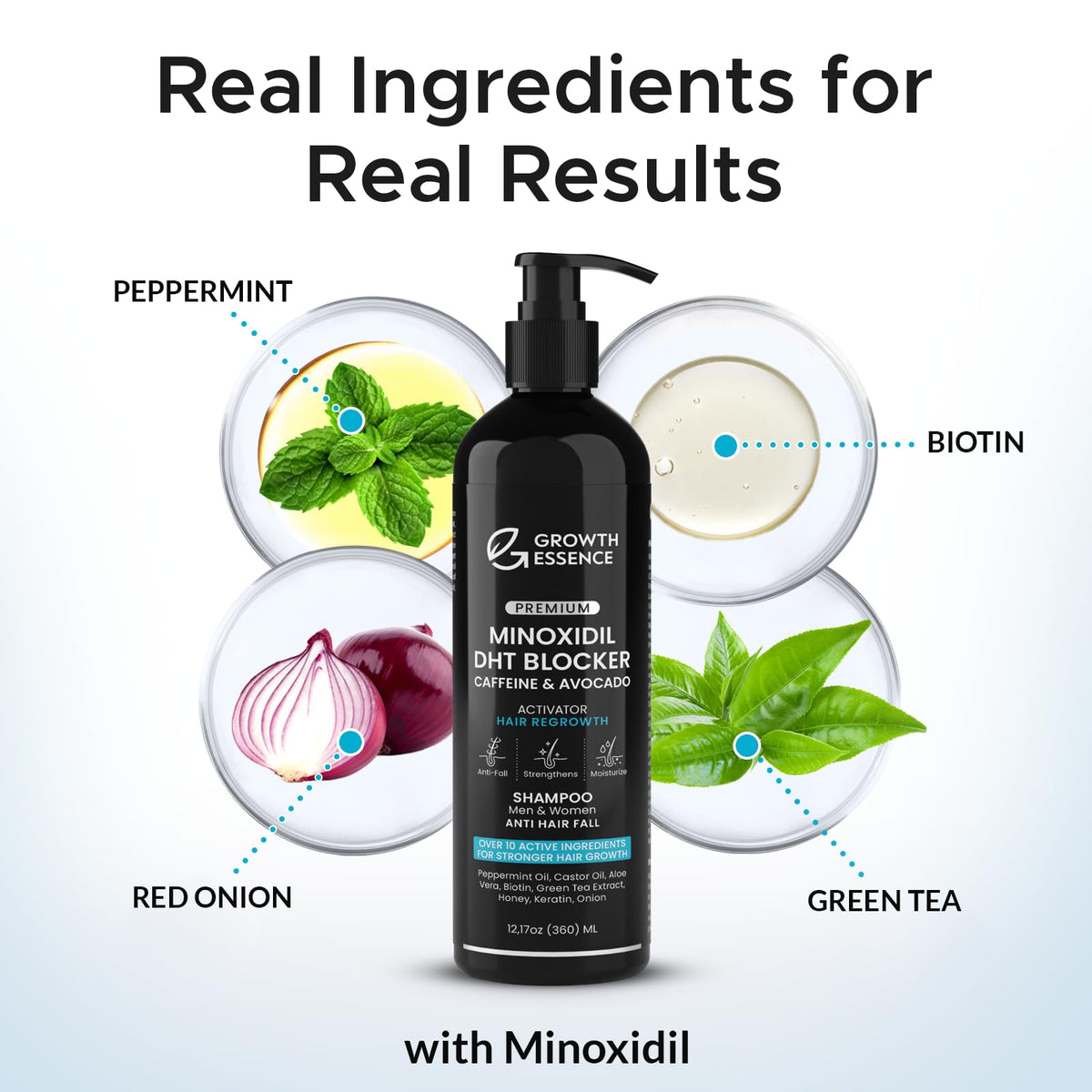 Growth Essence Twopack shampoo application highlights lather for scalp care