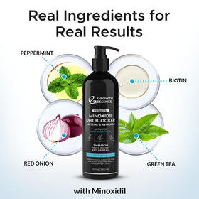 Growth Essence Twopack shampoo application highlights lather for scalp care