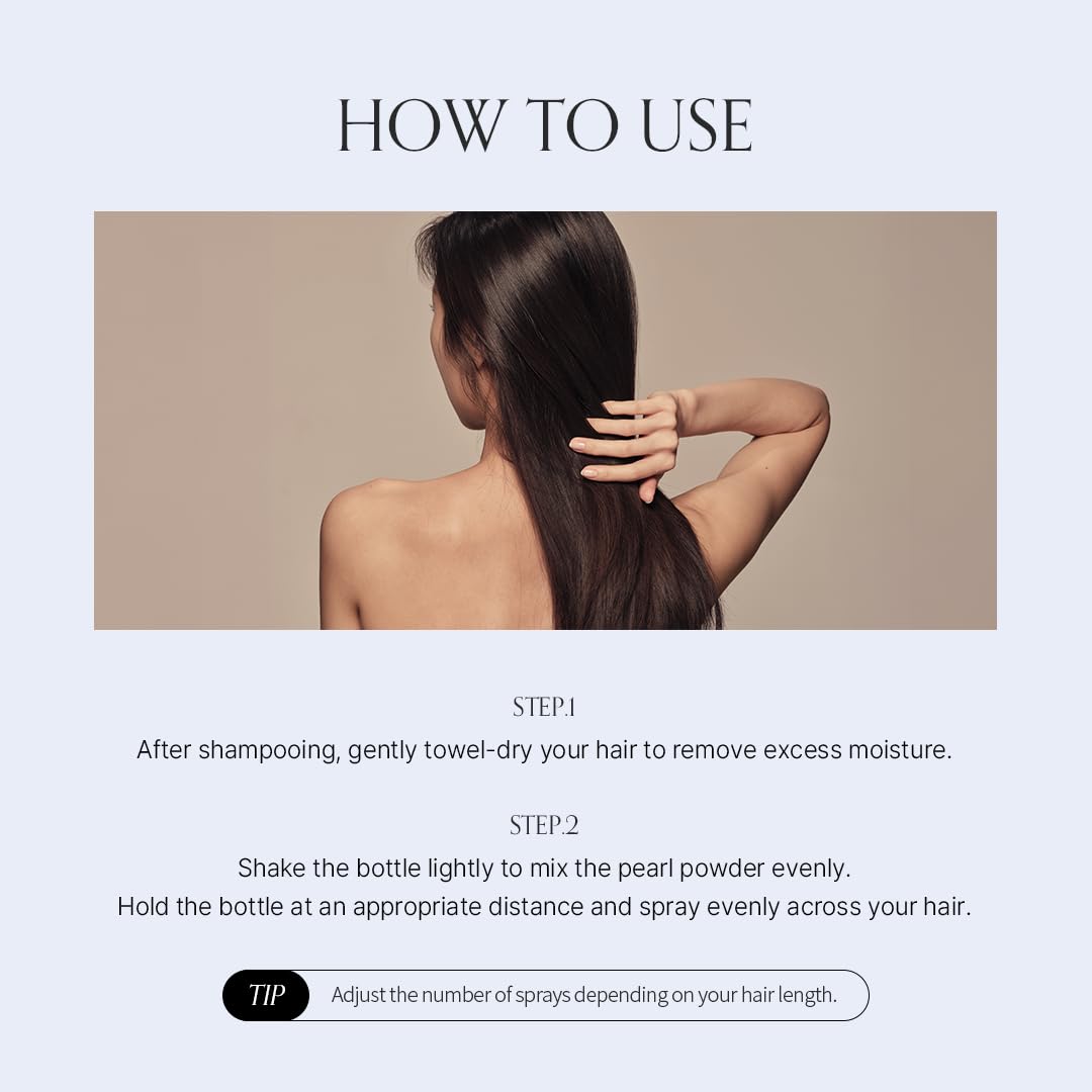 GROWUS daily-use leave-in treatment ready for styling prep.