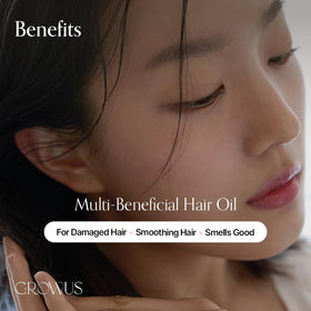 GrowUS Bulgarian Rose Musk fragrance lingers on hair