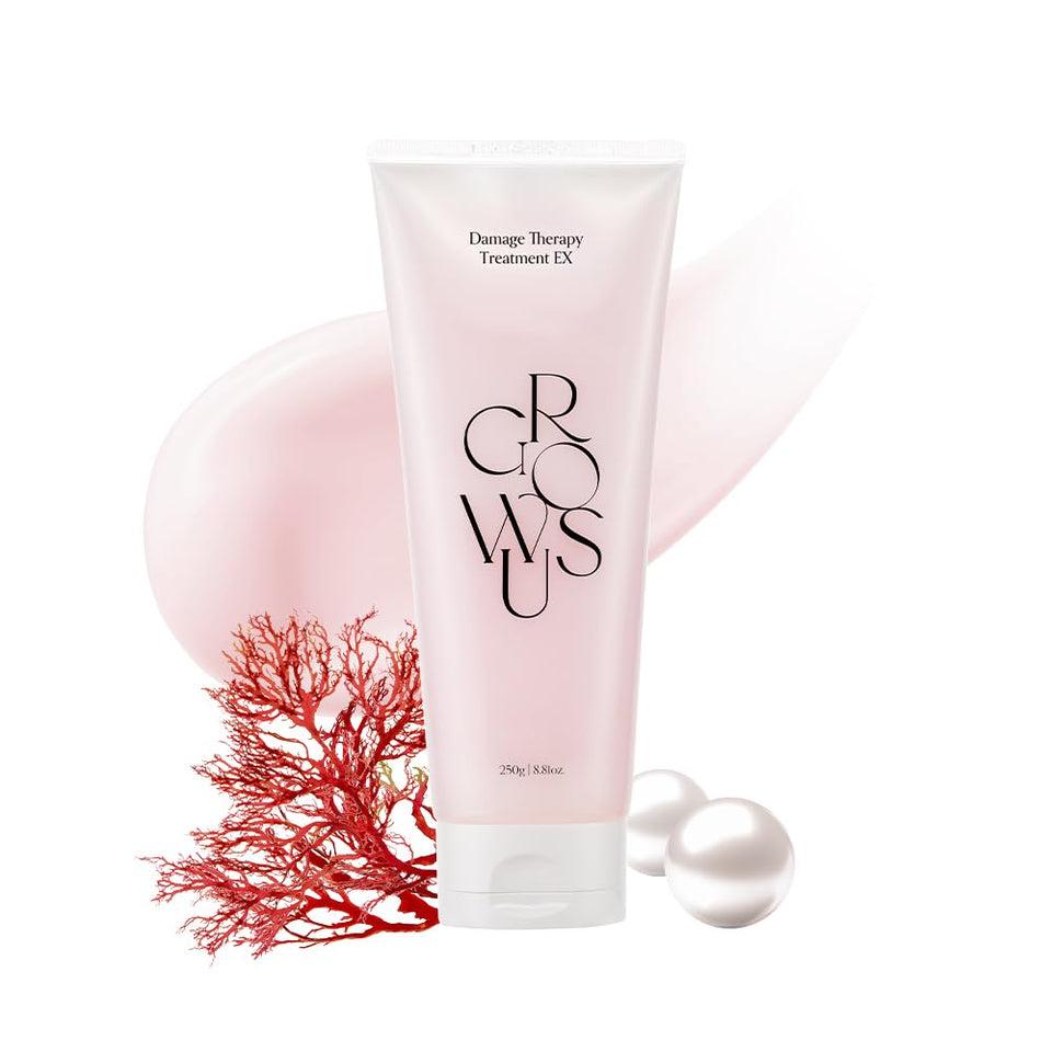 GROWUS Damage Therapy bottle pour for deep conditioning and shine