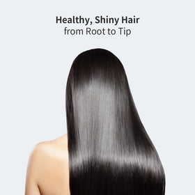 GROWUS lather close-up showing smoothing action that reduces tangles