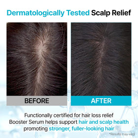 GROWUS Recover Therapy Booster Serum being rolled on for lightweight absorption