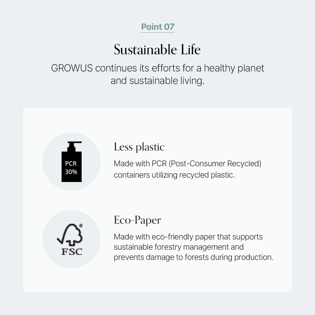 GROWUS Seaweed Complex visual for nourishing scalp care