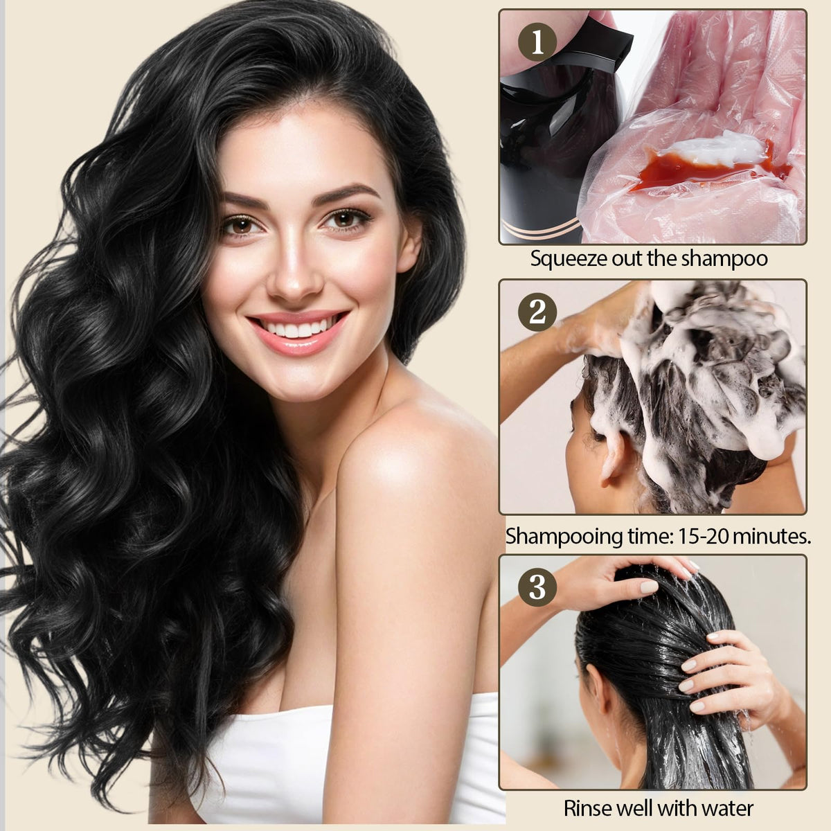 GRYFOX Ganoderma Aloe Vera label emphasizes soothing, conditioning through color.