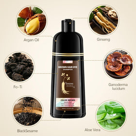 GRYFOX natural botanical extracts with argan oil nourish color.
