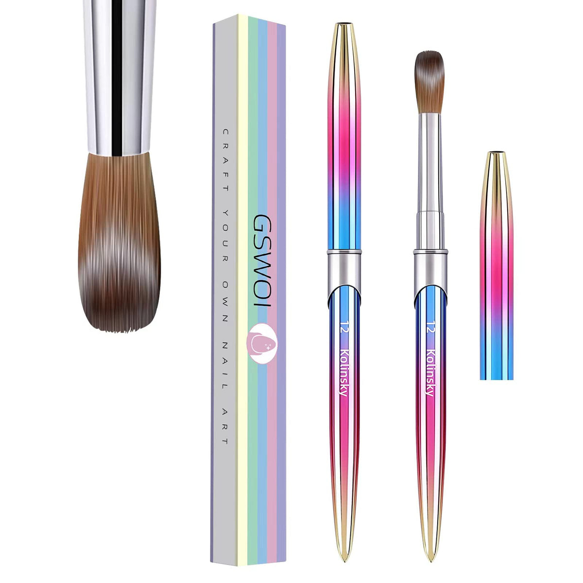 Care tips help extend the brush life after each session.