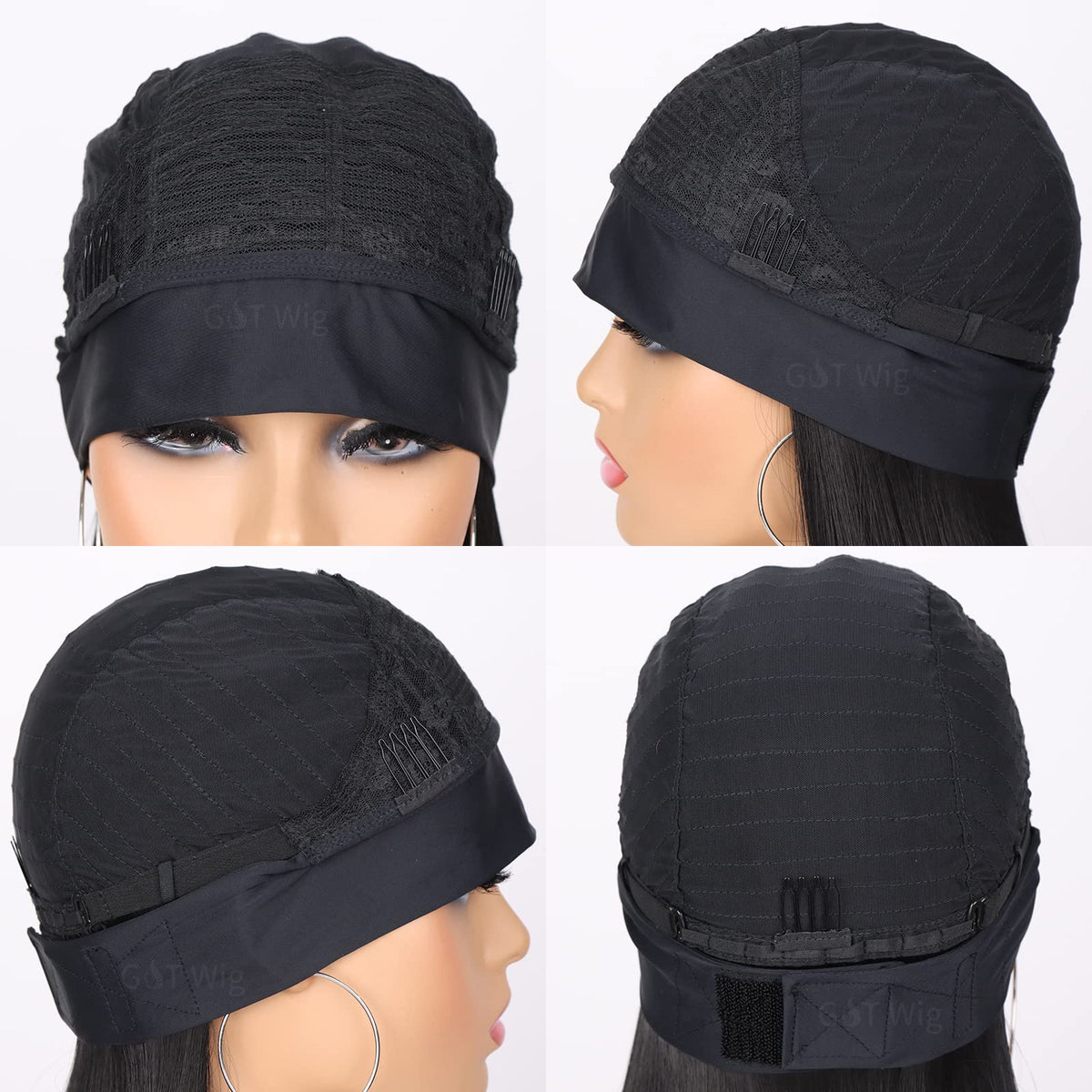 G&amp;T Wig headband wig glueless design for quick, mess-free wear.