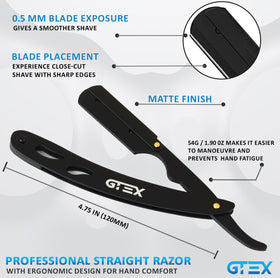 GTEX edge detail close-up highlighting a precise blade and smooth cut.