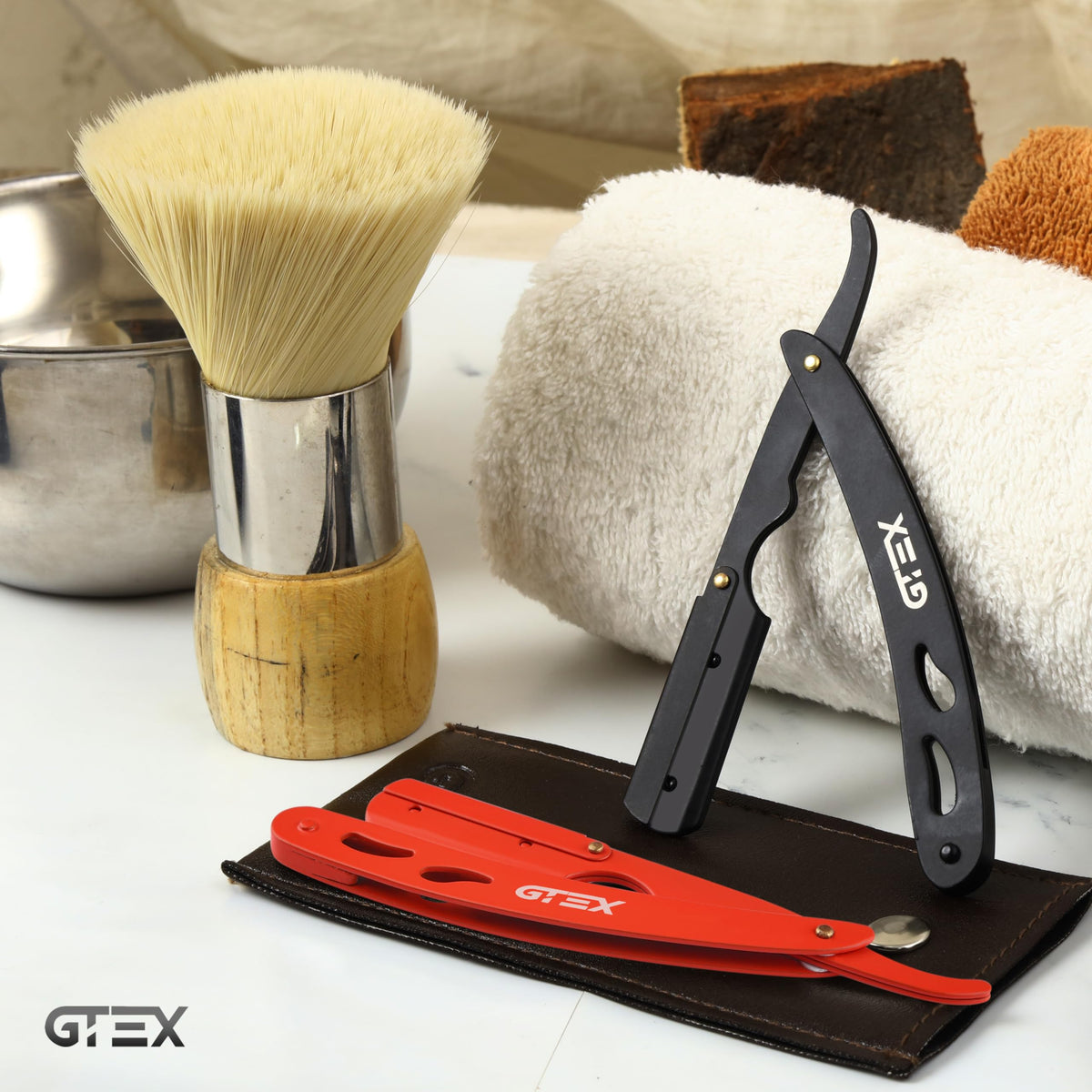 GTEX gift-ready barber kit offers a thoughtful grooming gift for men.