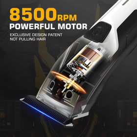 GTS PRO eight metal guards for versatile fading and detailing