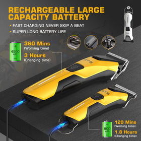 GTS PRO 4500mAh battery delivers long cordless runtime