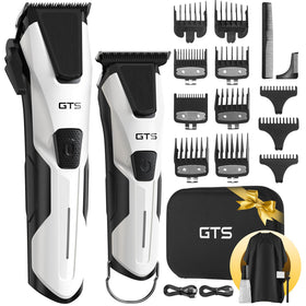 GTS PRO professional hair clippers set for precise barber cuts with premium blades