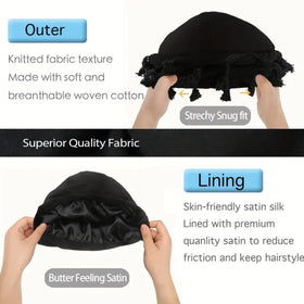Gturytr breathable modal fabric keeps hair cool during active daily routines.