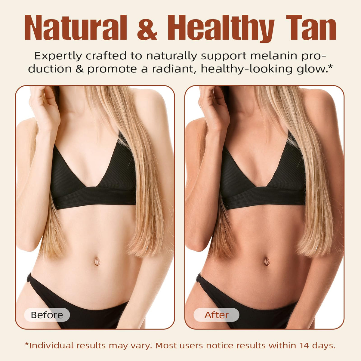 GTZSXNP Drinkable tanning drops with watermelon flavor in glass.