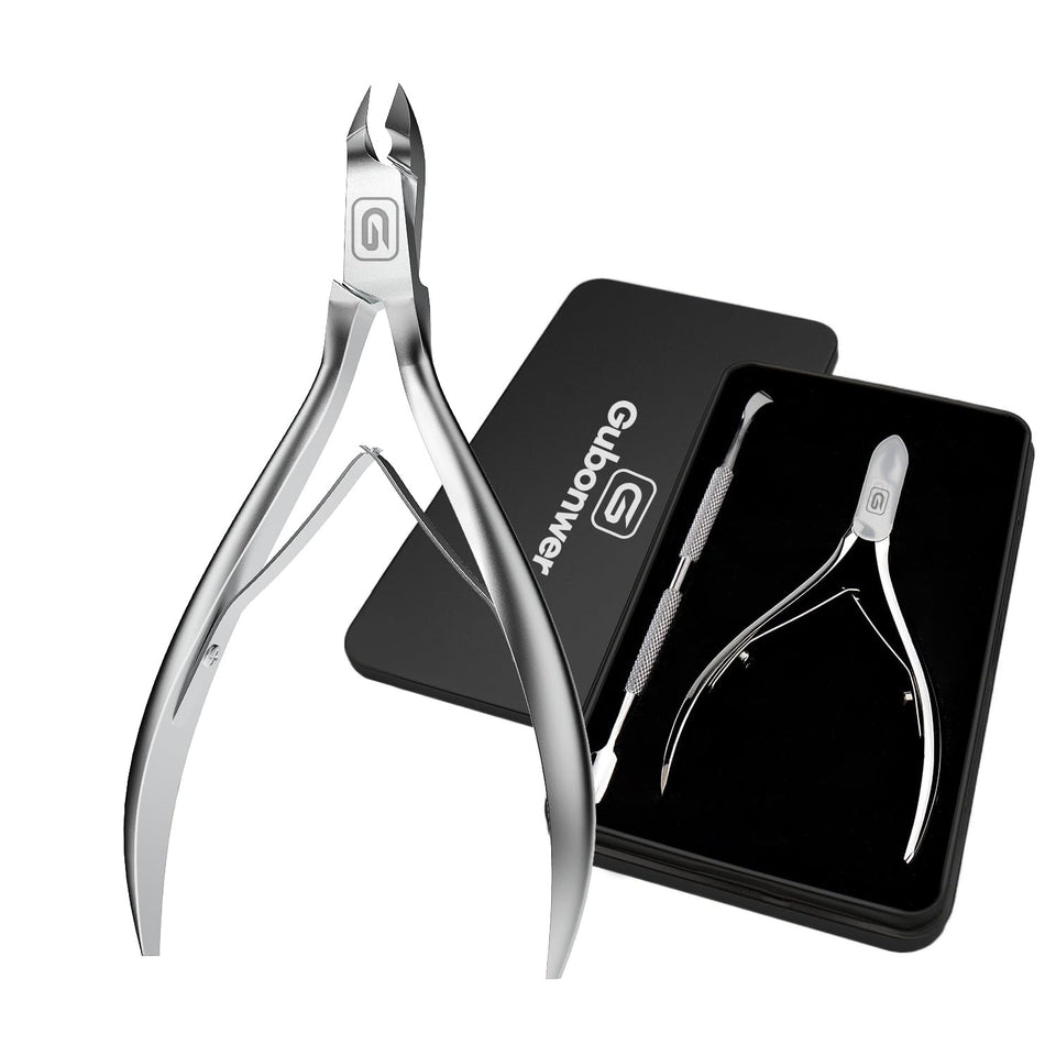 Gubonwer Cuticle Trimmer 3/4 Jaw for precise, close-cuticle snips.