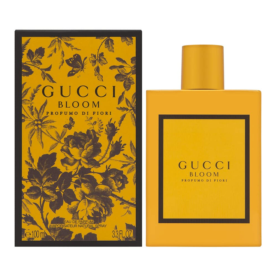Gucci Bloom Profumo Di Fiori bottle close-up, ideal for daily wear and special occasions.